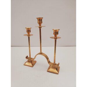Vintage candelabra candle holders/ 3 arm candelabras/ candelabra perfect for